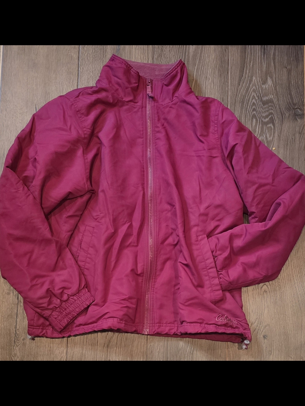 Cabela's Magenta Women's Zip-Up Puffer Jacket